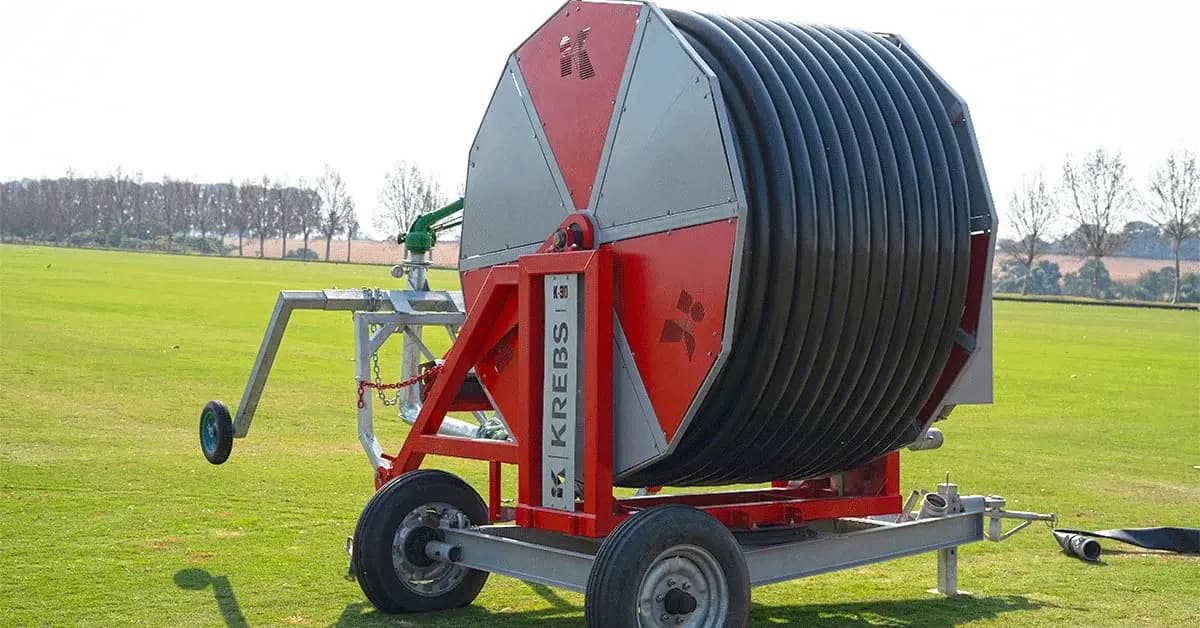 Sistema de irrigação por Carretel Enrolador