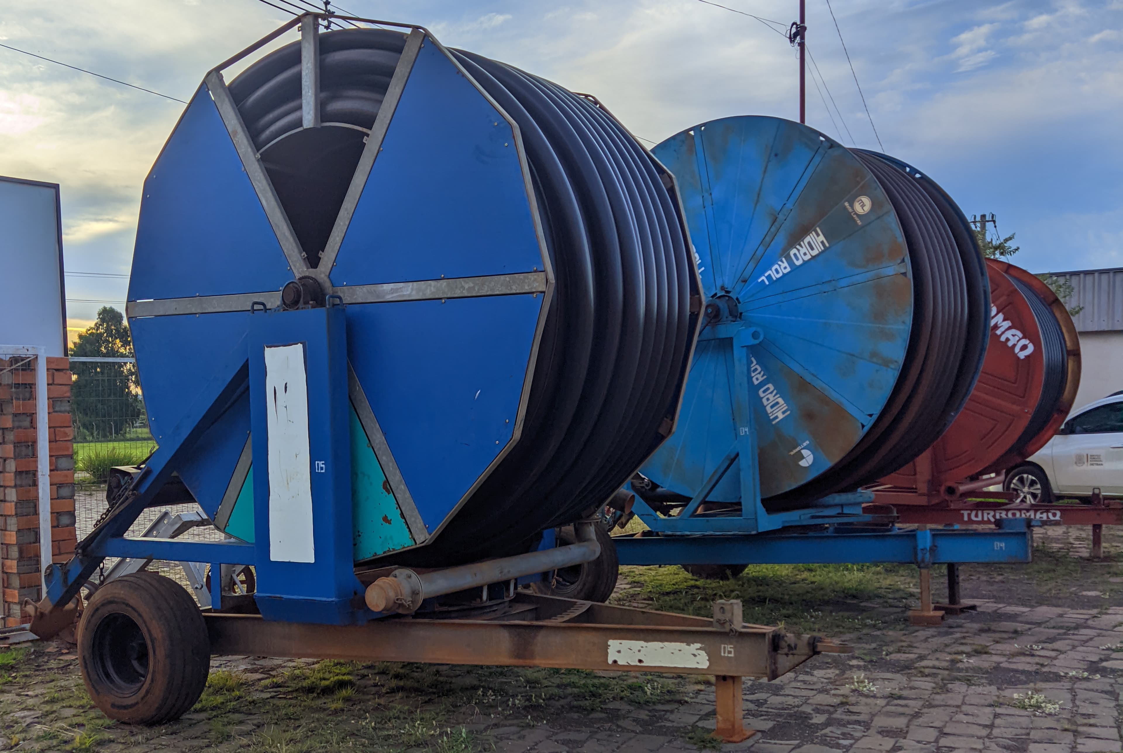 Equipamentos de irrigação usados disponíveis para venda